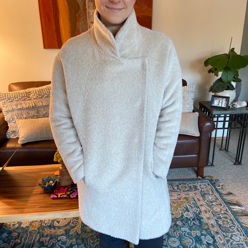 Rare Trina Turk Wool/Alpaca Coat
